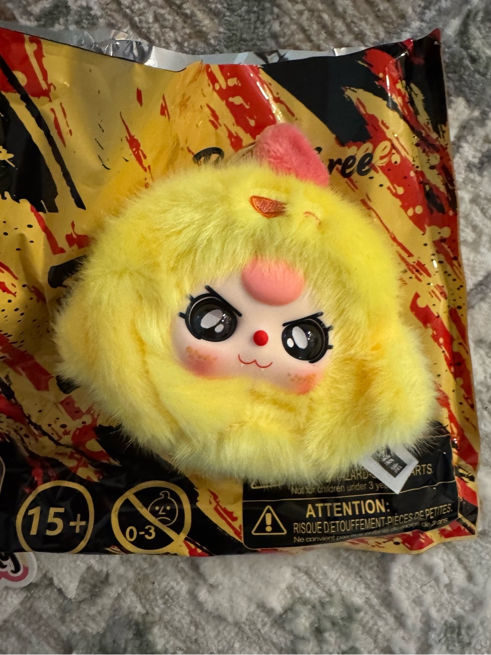 Baby Three Petit 12 Zodiac Head collectible blind box bag charm keychain